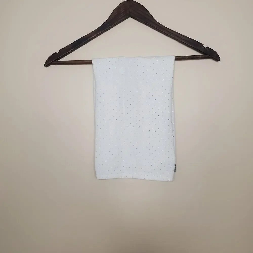 Cynthia Rowley Owl Hello Autumn Fall Hand Towel White